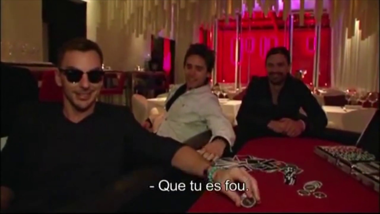 30 seconds to Mars speaking French, the Guiness book records and their style for Paris Dernière