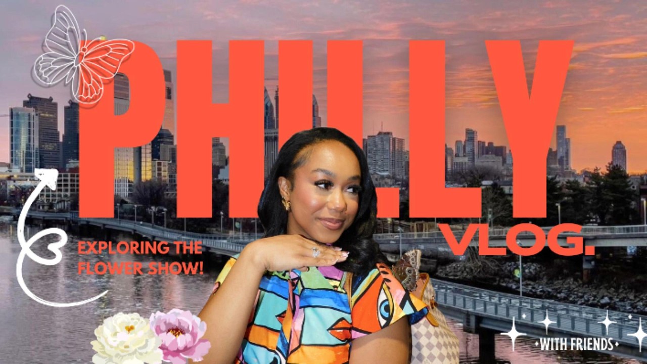 Philly Vlog - Flower Show ♡ Exploring The City