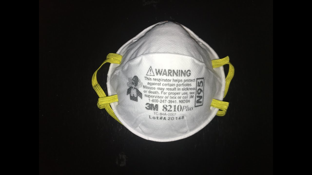 3M 8210 Plus N95 Mask vs Dust Mask vs DAR Medtronic Ventilator Filter vs Air