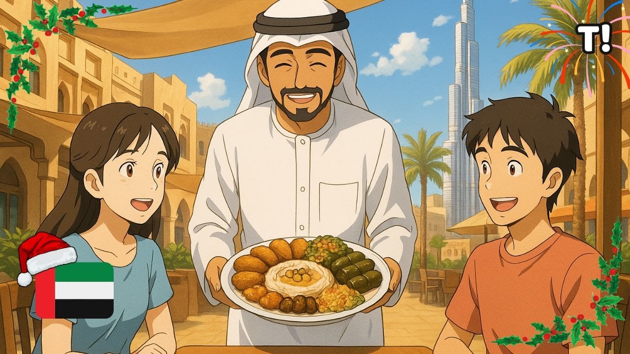 Лучшее за 2025 год 🎊 Арабский язык Персидского залива в реальной жизни 🇦🇪