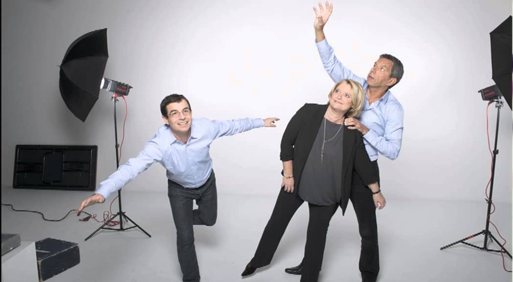 S&eacute;ance photos Michel Cymes, Marina Carr&egrave;re d'Encausse et Benoit Thevenet - Magazine de la Sant&eacute;