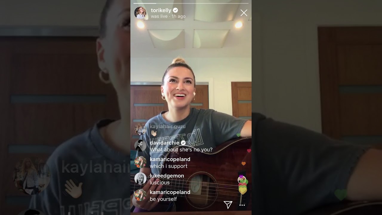 TORI KELLY & JAMES BAY ON IG LIVE FULL VIDEO