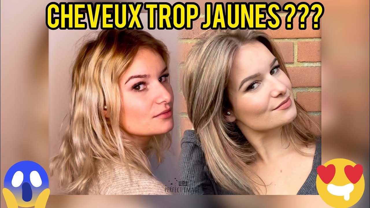 ⭐️ Comment enlever les reflets jaunes des cheveux ⭐️