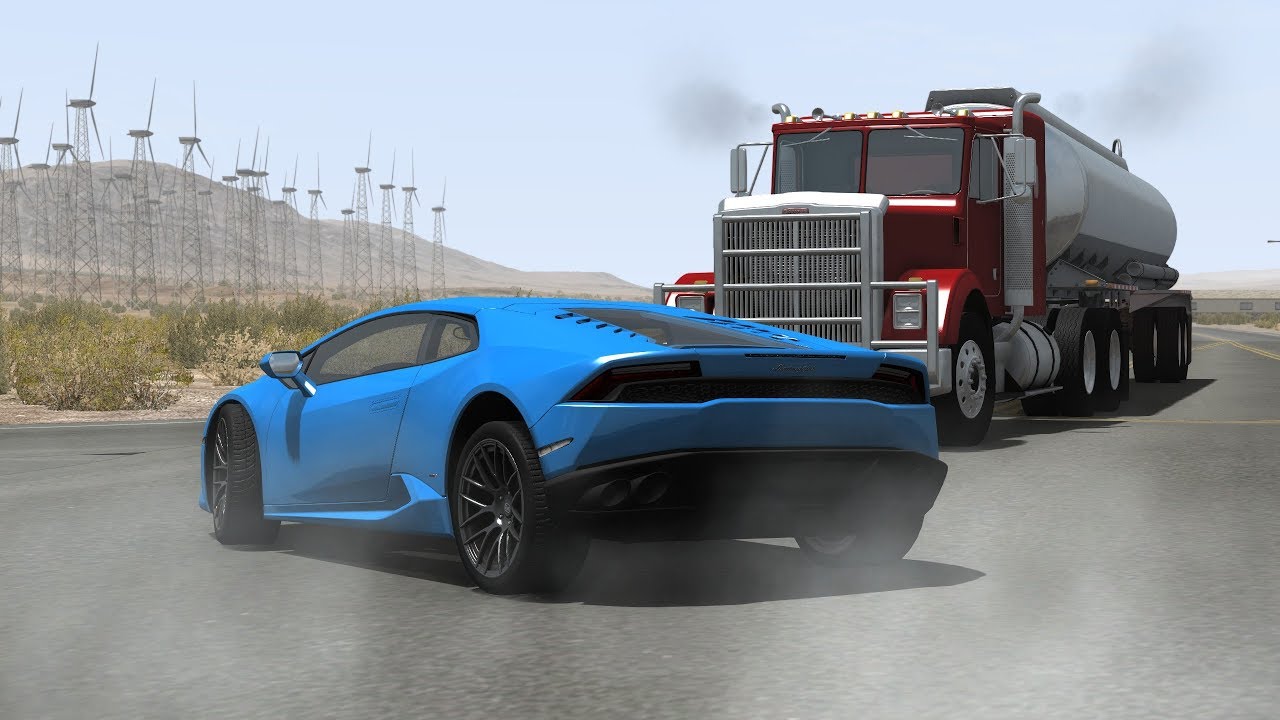 Luxury & Sport Car Crashes Compilation #14 - BeamNG Drive