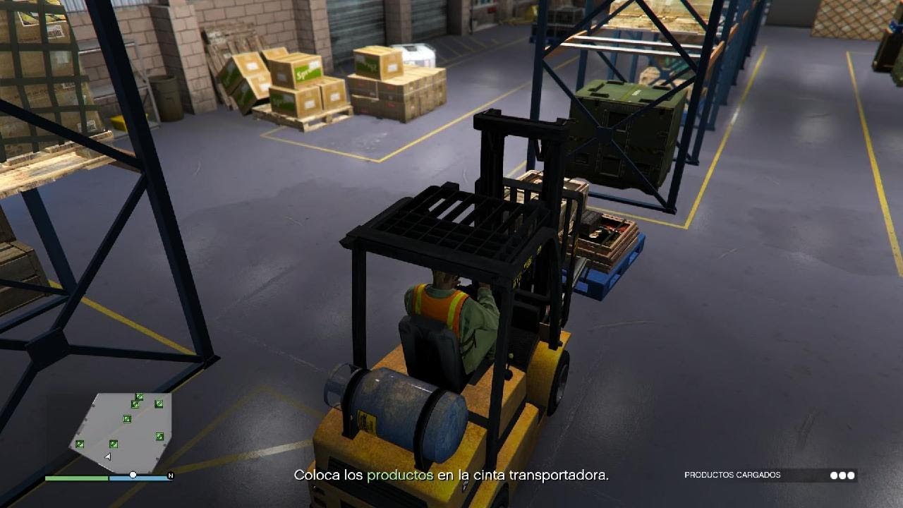 Grand Theft Auto V Online. Somos Carretilleros.