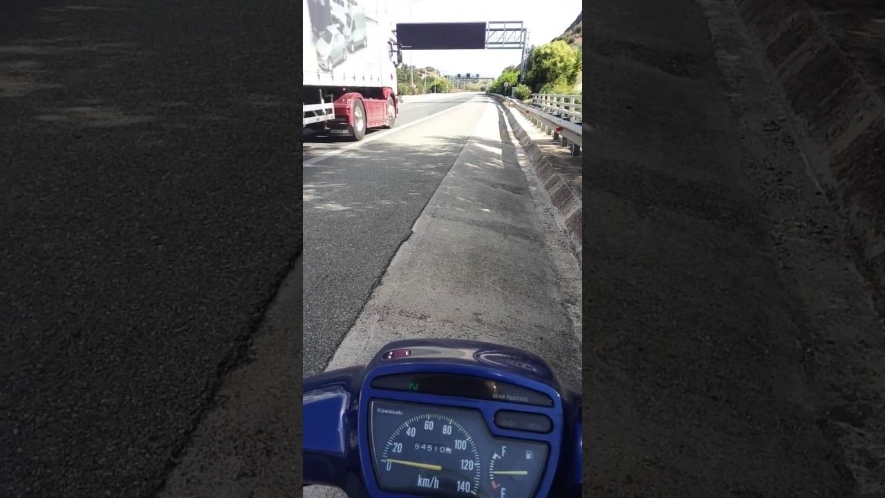 Kawasaki kazer top speed!
