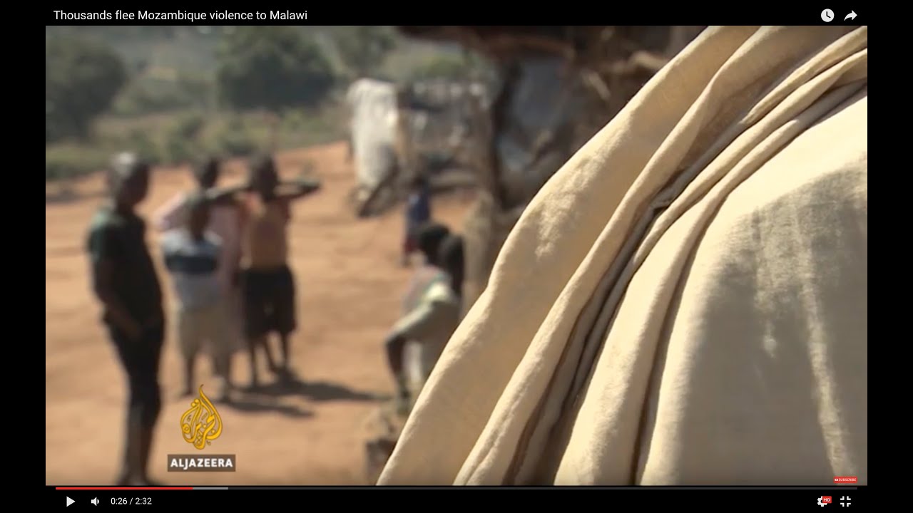 Thousands flee Mozambique violence to Malawi