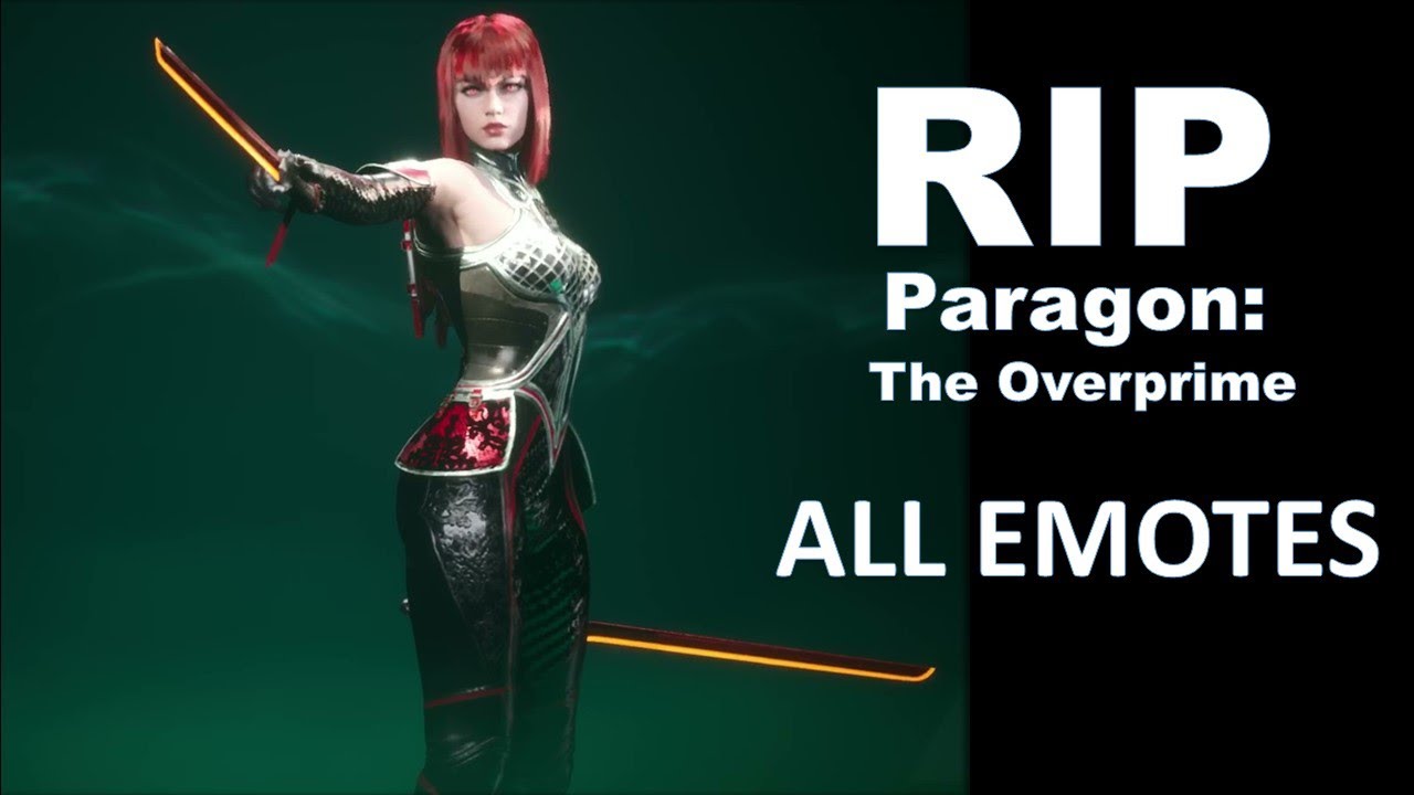 Paragon: The Overprime | All Emotes