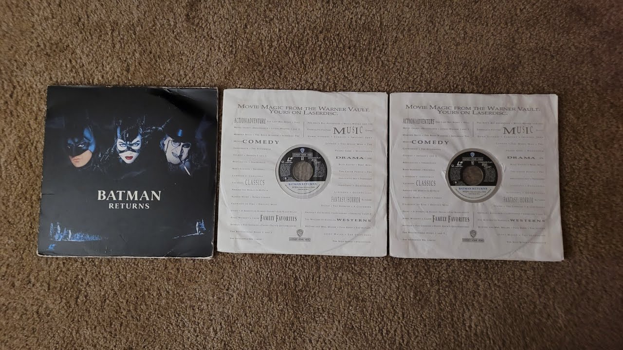 Opening To Batman Returns 1992 (1992 Laserdisc)