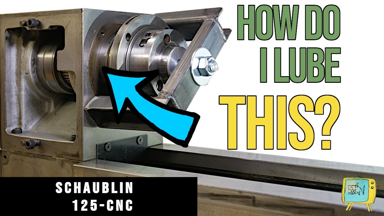 How would YOU lube it? Schaublin lathe spindle removal.