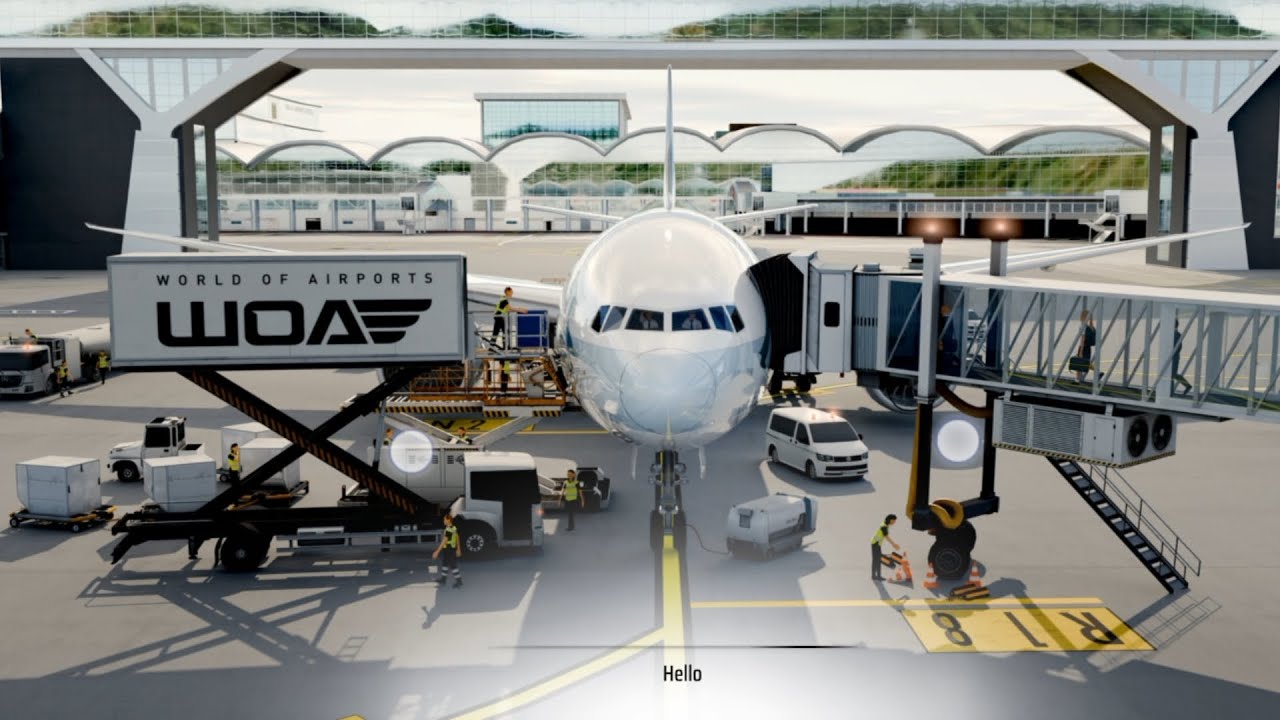 （A320+bae146）world of airports ep4