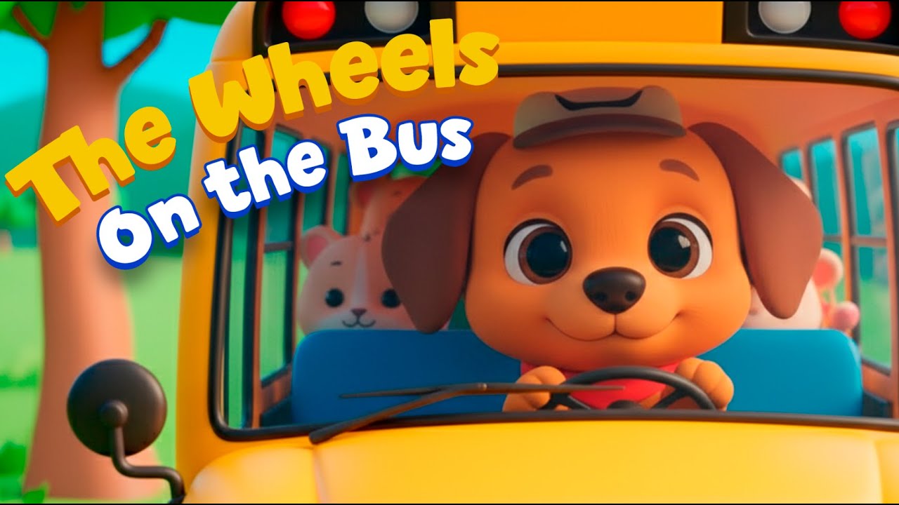 The Wheels on the Bus 🚌 | Nursery Rhymes & Kids Songs | Little Tunes