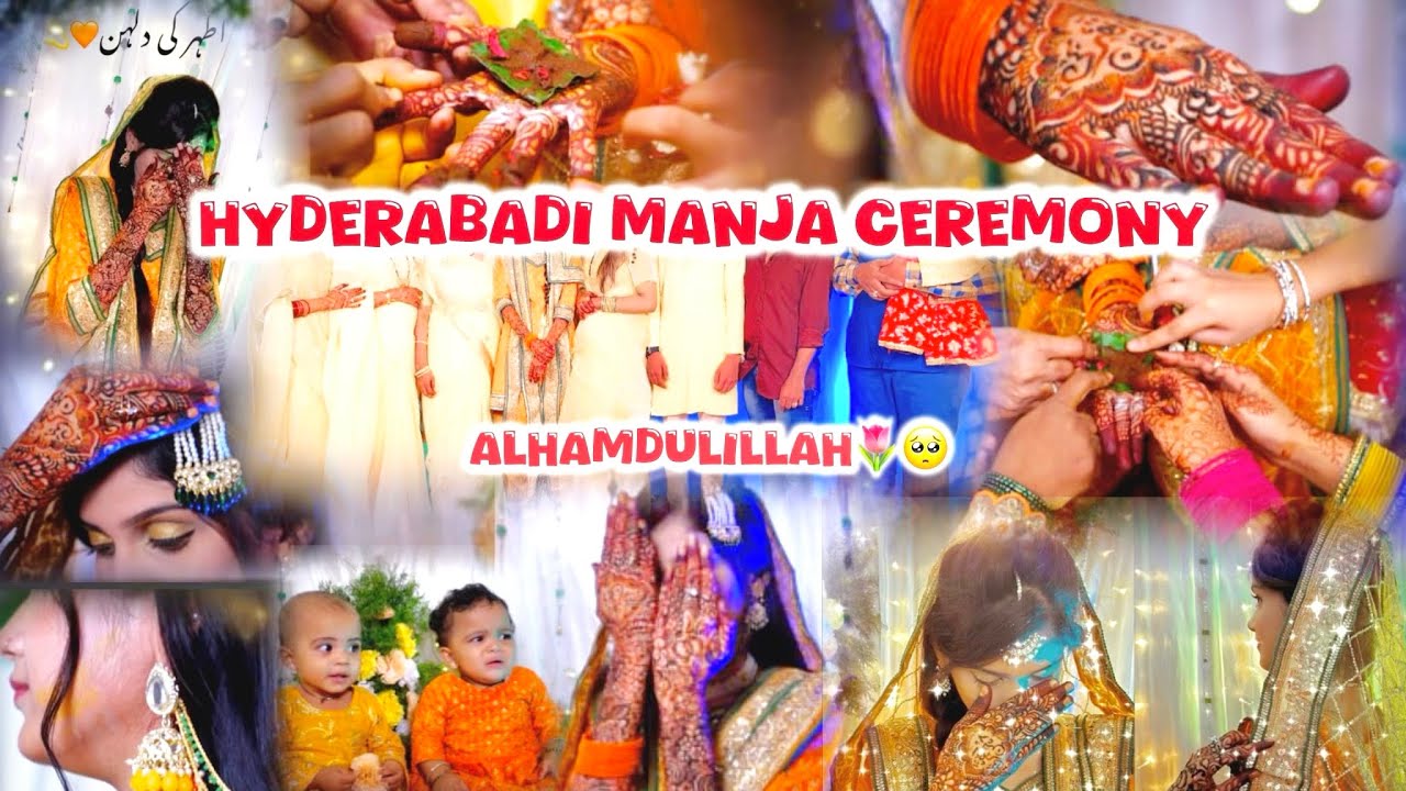 Hyderabadi Manje ceremony 🧡😍|Alhamdulillah mere manje ki dawat✨ Here's 5k suprise 😍🥹♥️