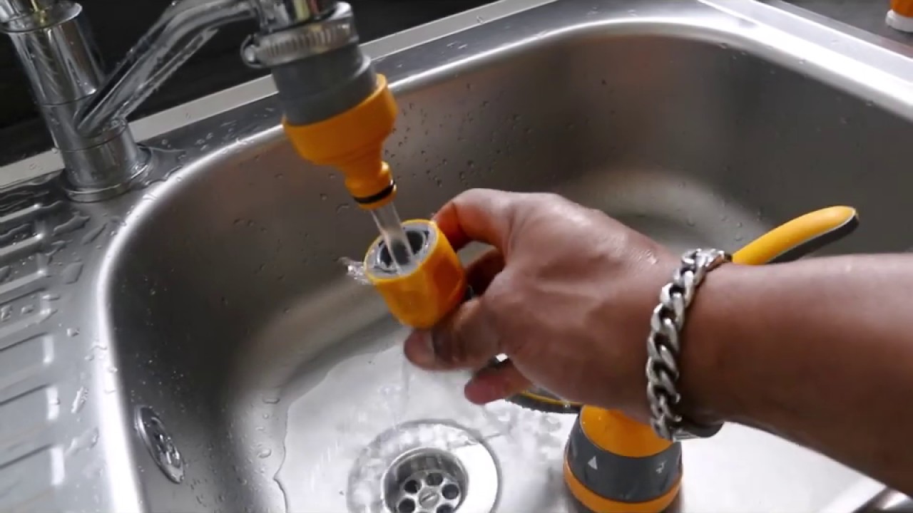 How To Connect Hozelock Tap Connector