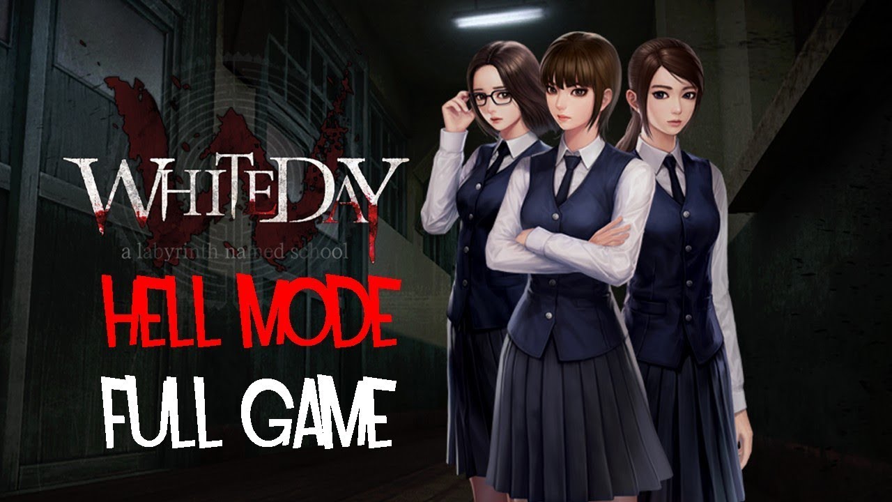 White Day: A Labyrinth Named School Hell Mode Full Game Walkthrough Gameplay (Ebony Ending)