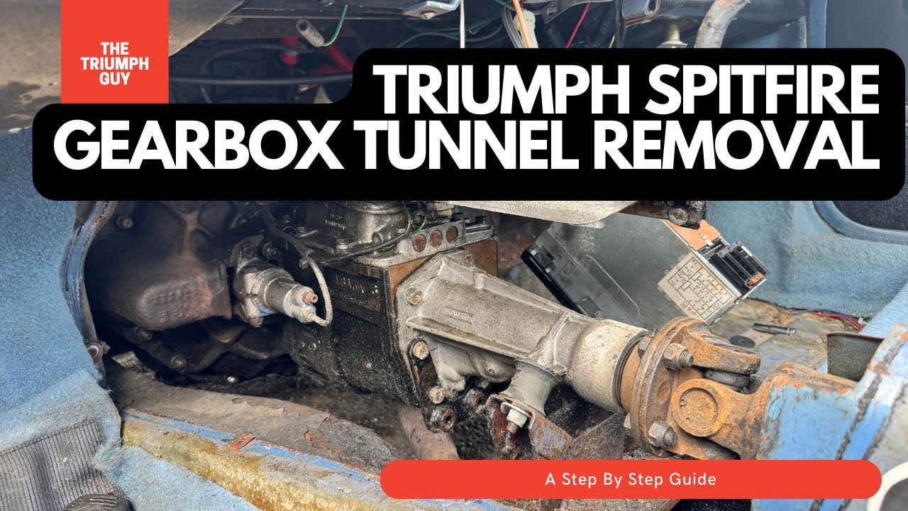 Triumph Spitfire Gearbox Tunnel Removal Step-by-Step