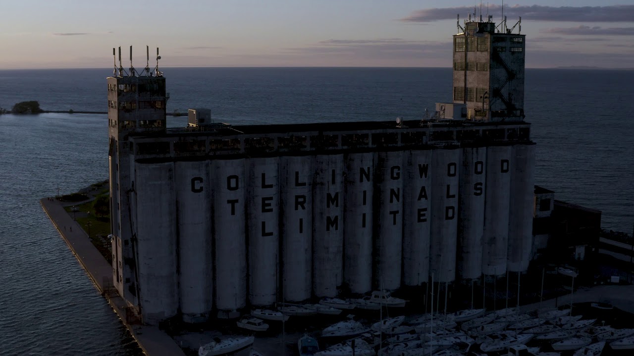Collingwood Shipyards Aerial with the Mavic 2 Pro