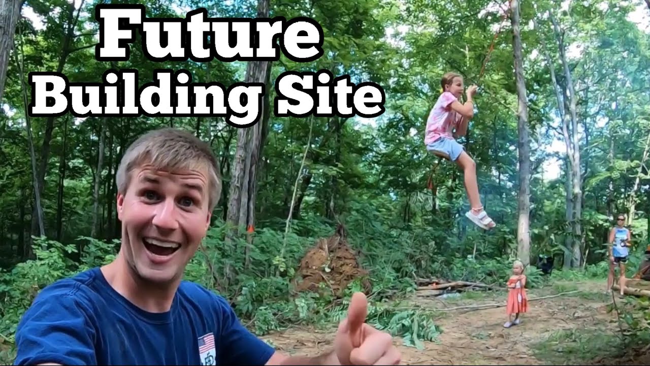 Clearing Land on the Homestead for Future Building Site
