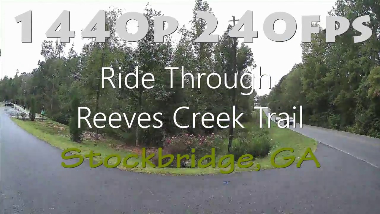 Stockbridge, GA | Reeves Creek Trail Ride Through | 1440p@240fps | Music Video