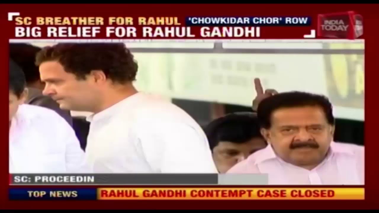 BJP Leaders Demands Apology From Rahul Gandhi Over 
