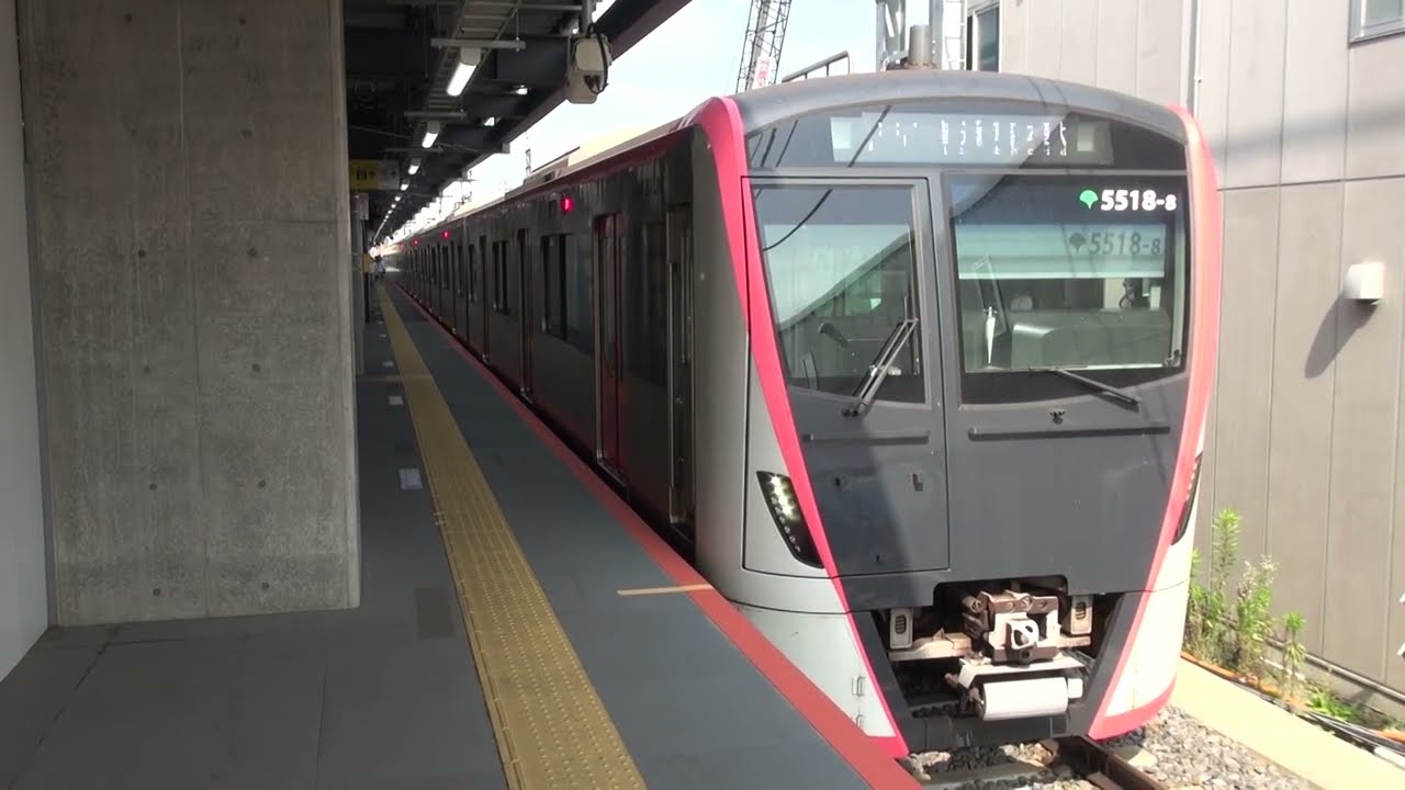 【都営】5500形　5518編成　普通印旛日本医大行き　京成立石発車　(FHD)