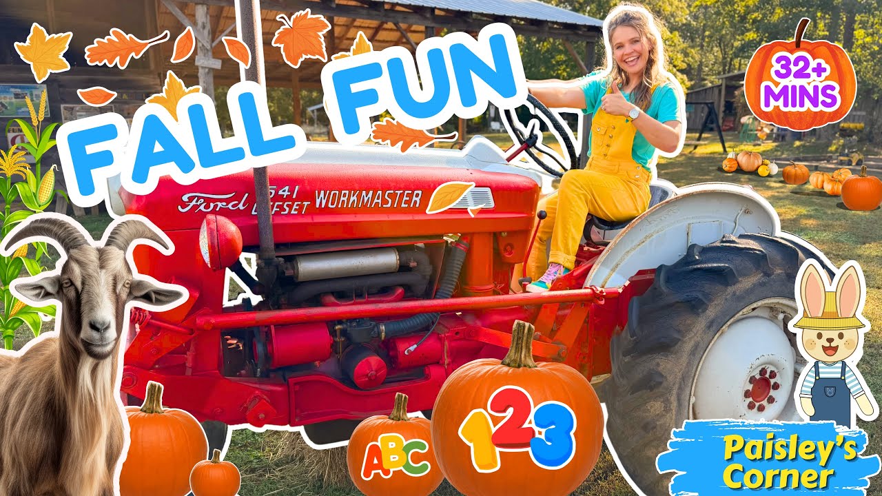 Toddler Learning at Christian Way Farm with Silly Miss Lily | Colors,  Counting, + Tractors for Kids