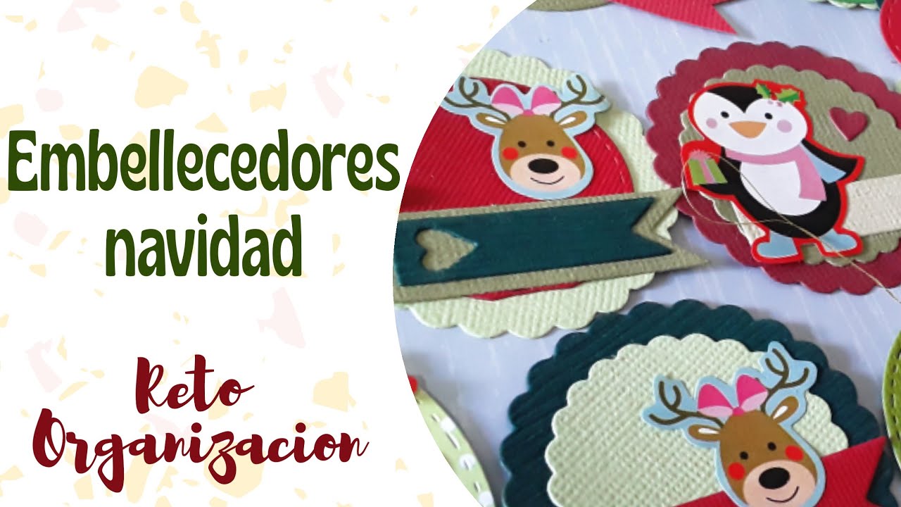 reto organización: Embellecedores de scrap vídeo 3