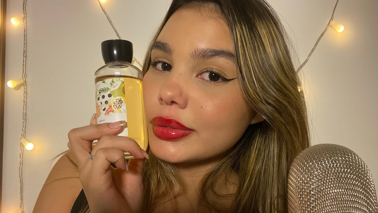 ASMR | EU DORMI EDITANDO ESSE VÍDEO ❤️😴 - tapping e sons de água 