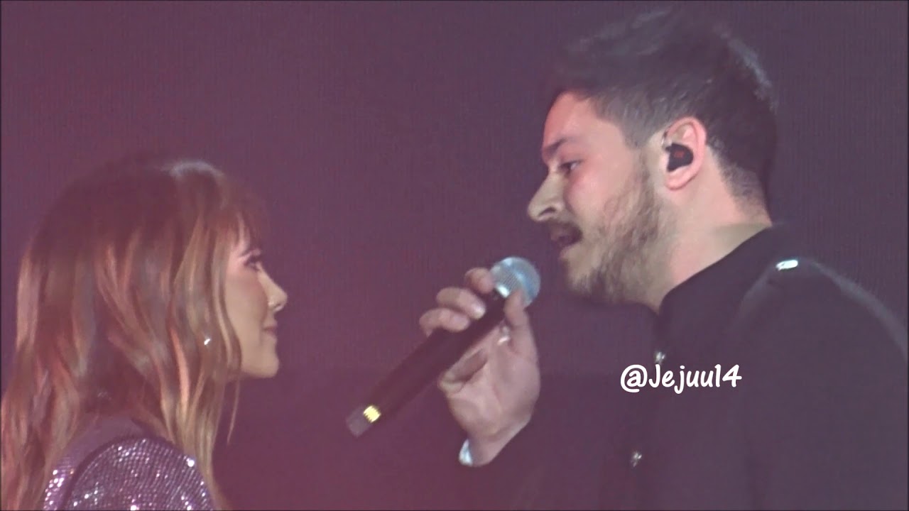 AITANA Y CEPEDA 'NO PUEDO VIVIR SIN TI' | OT Hasta Pronto Barcelona (Palau) - 27/12/2018 | @Jejuu14