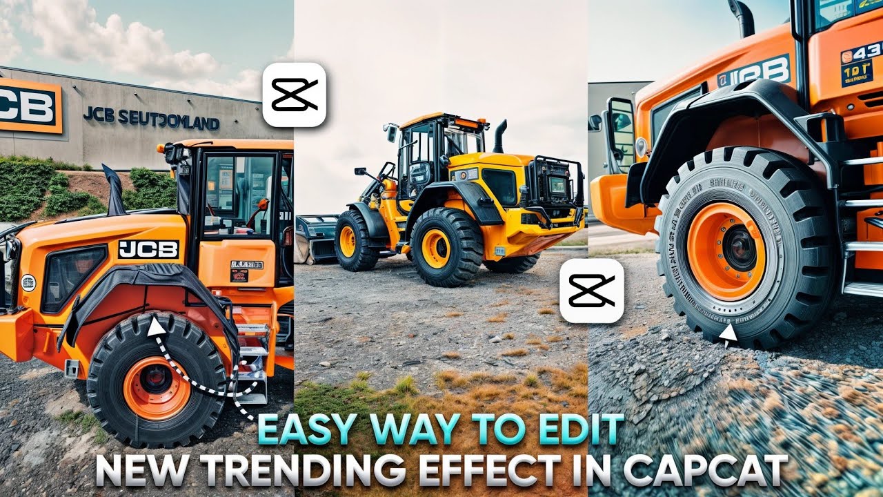 Easy Way To Edit This Mind Blowing JCB Effect In Capcat 
