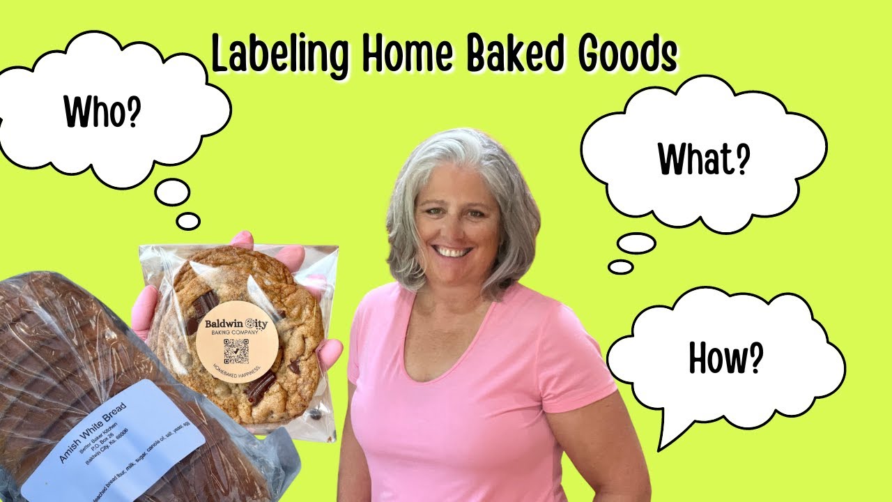 How to Label Your Home Baked Goods