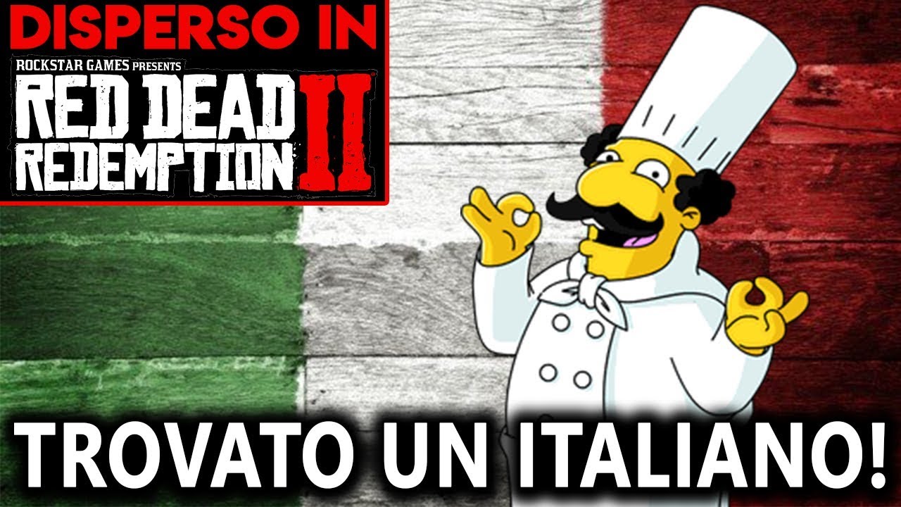 HO TROVATO UN ITALIANO ! ► DISPERSO IN... RED DEAD REDEMPTION 2