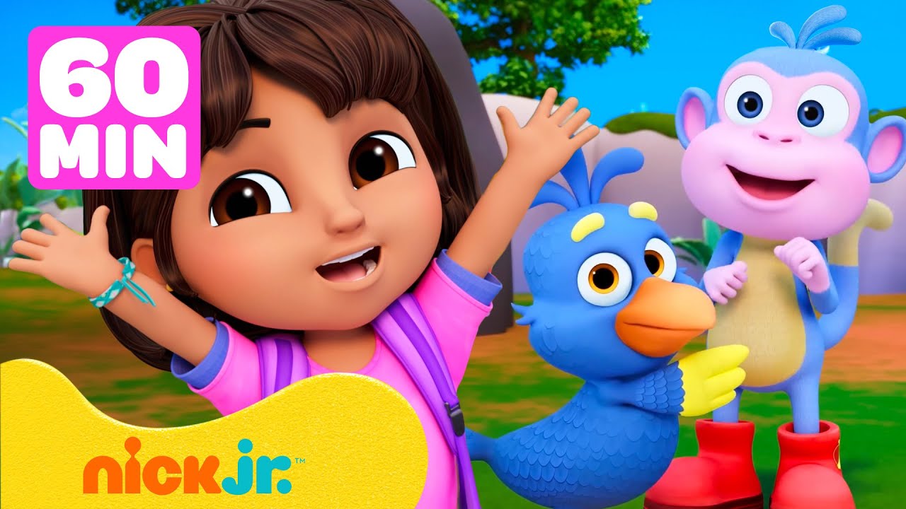 Dora | Doras Rettungen und Abenteuer mit Babytieren! #3 🐤 60 Minuten | Nick Jr. Deutschland