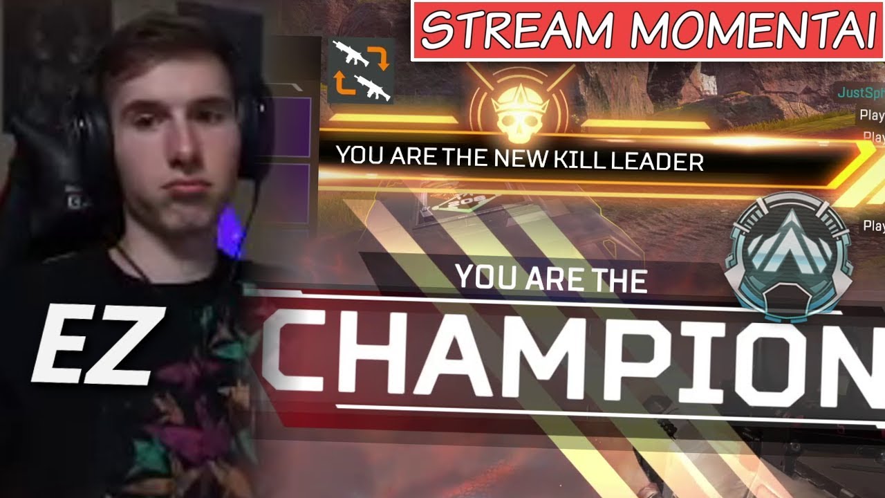 TAŠKOME PLATINUM NOOB'US (Apex Legends) [Stream Momentai]