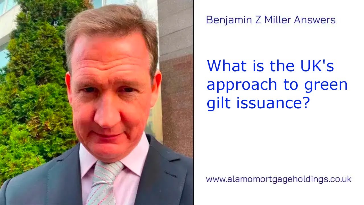 What is the UK's approach to green gilt issuance?