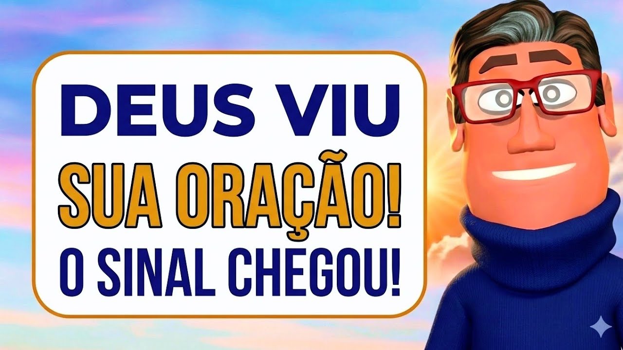 DEUS MANDOU LHE DIZER: O SINAL CHEGOU! (O milagre da pequena nuvem)