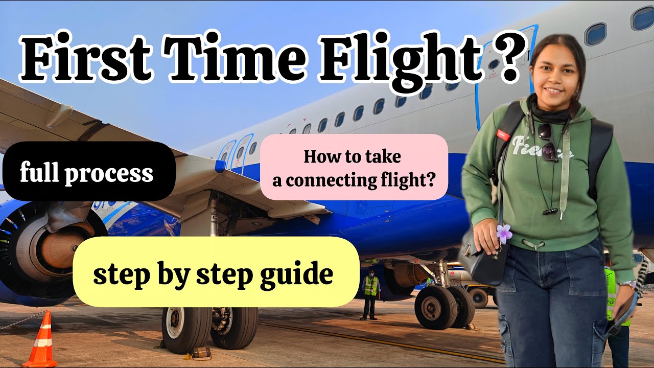 How to Travel in Flight for the first time || Step by step guide in Bengali || First flight process 