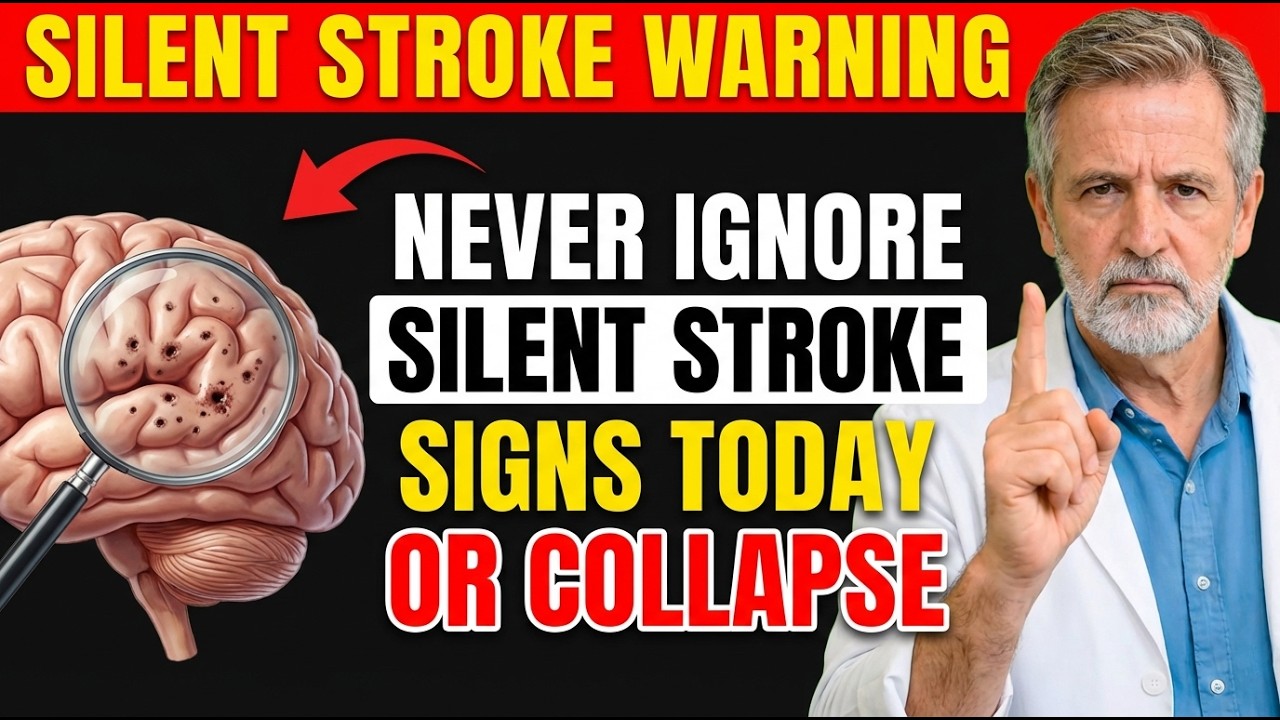 The Silent Stroke: 3 Hidden Symptoms That Destroy Your Brain & Arteries