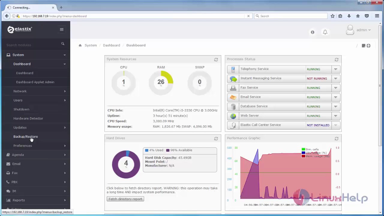 How to Backup/Restore in Elastix