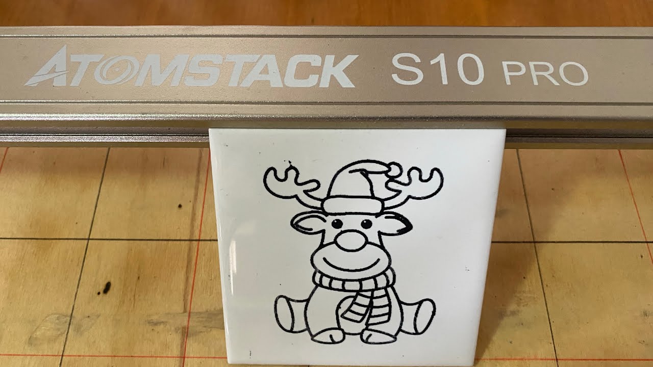 Laser Engraving A Ceramic Tile The Perfect Personalized Gift.