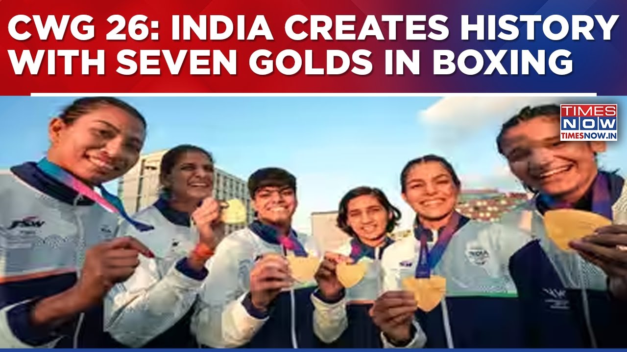 Historic Boxing Glory! India Wins Record 7 Gold Medals At CWG 2026, Sets New Games Benchmark