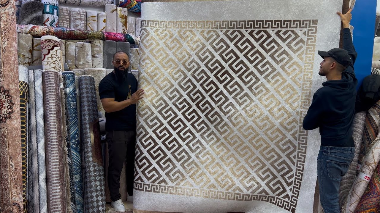 زرابي الصالون التركية الأونتي طاش بزواقات جديدة🎉 ضد الحساسية والبقع 😱