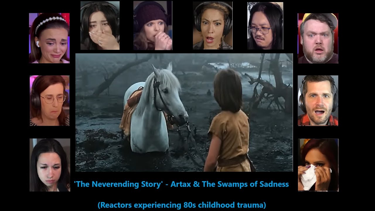 'This is a kids movie!?' - 'The Neverending Story' - Losing Artax - Scene Reaction Compilations