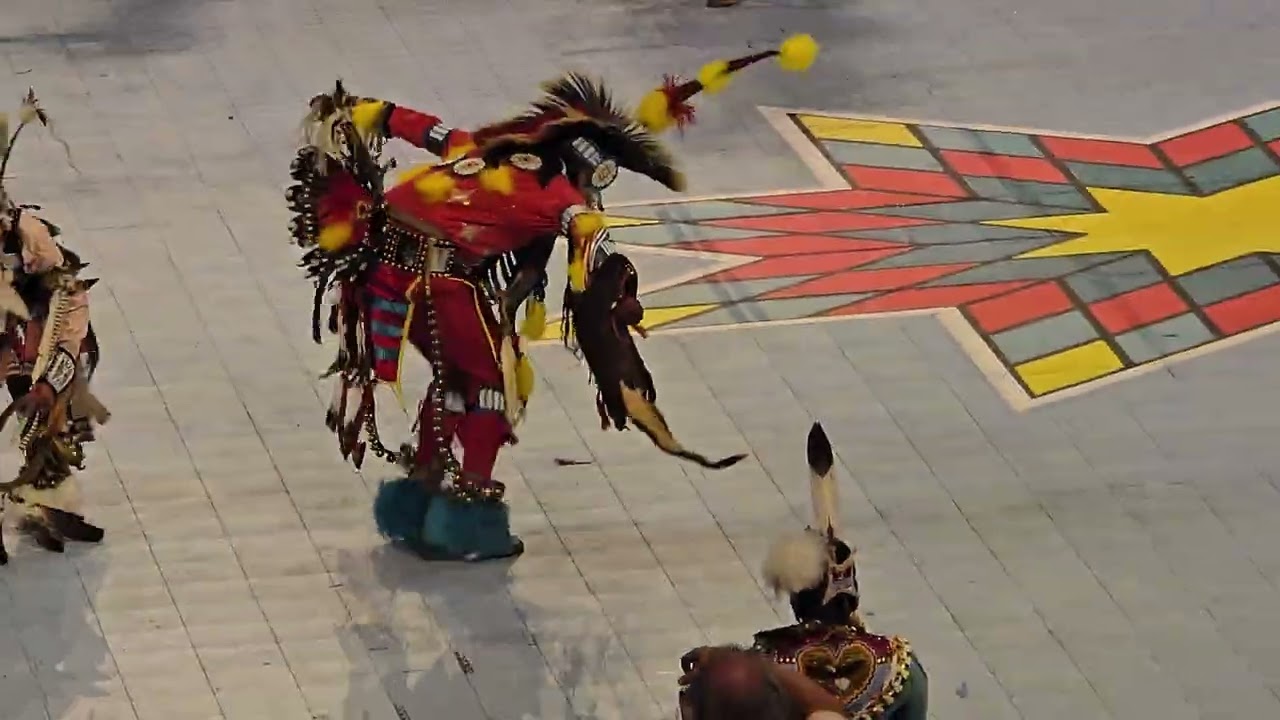 Men's Chicken Dance Gatherings of Nations Pow Wow 2025 SNL