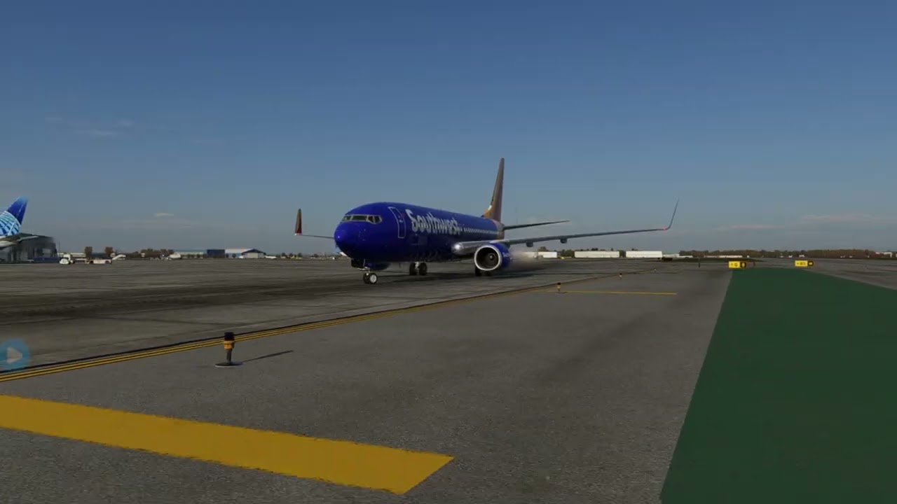 XPLANE 12.4 B737-800 SOUTHWEST 1422, KDAL (DALLAS) TO EL PASO