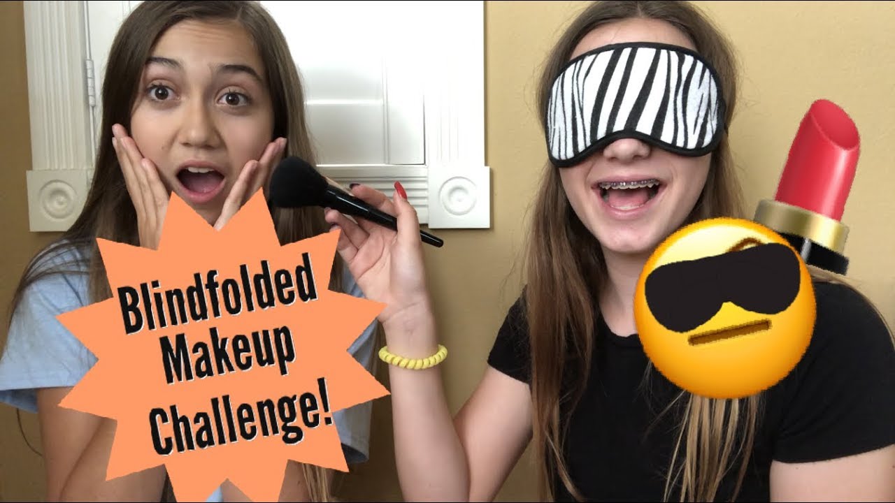 Blindfolded Makeup Challenge!!!