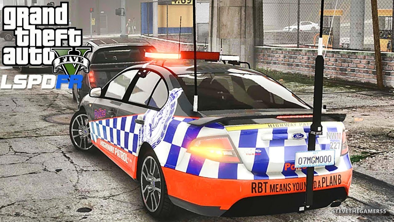 GTA 5 MOD LSPDFR 660 - AUSTRALIA PATROL !! (GTA 5 REAL LIFE PC MOD)