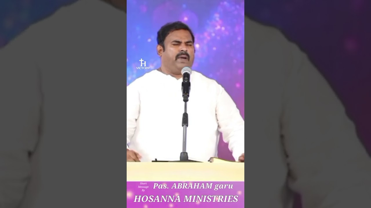 pastor Abraham Garu Hosanna ministries short message by hvictory
