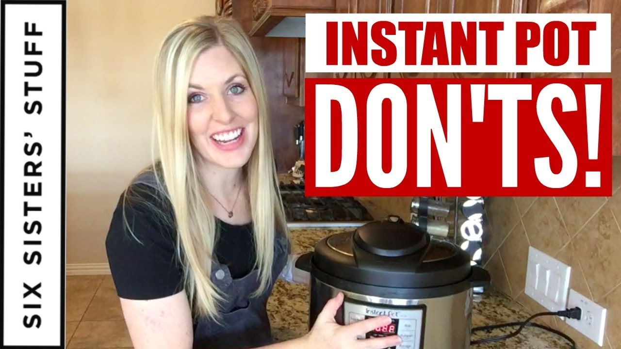 9 Instant Pot DON'TS! Tip Tuesday