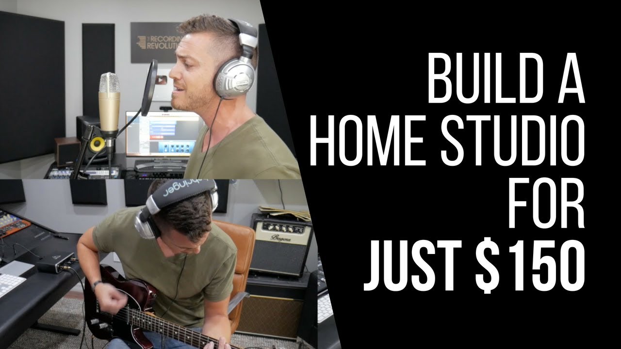 How To Build A Home Studio For Under $150 - RecordingRevolution.com